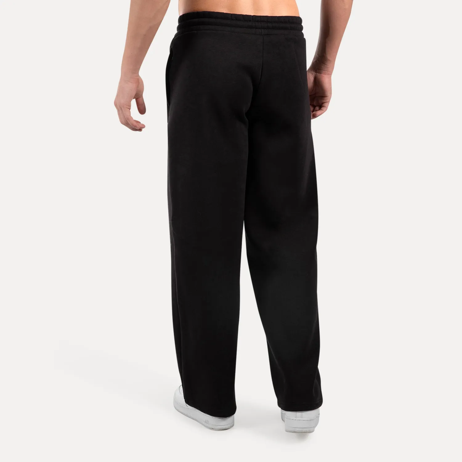 Smilodox Lorik Jogginghose Herren Schwarz Loose Fit Baumwolle