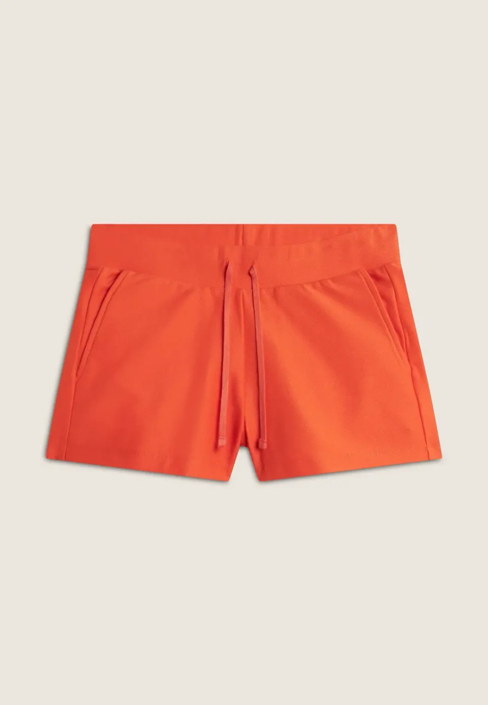 Freddy Damen Shorts Gummibund Weiß S atmungsaktiv