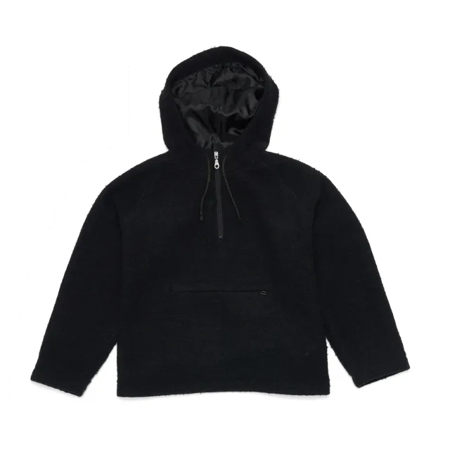 UNNA Walkman Anorak Herren Black Wolle