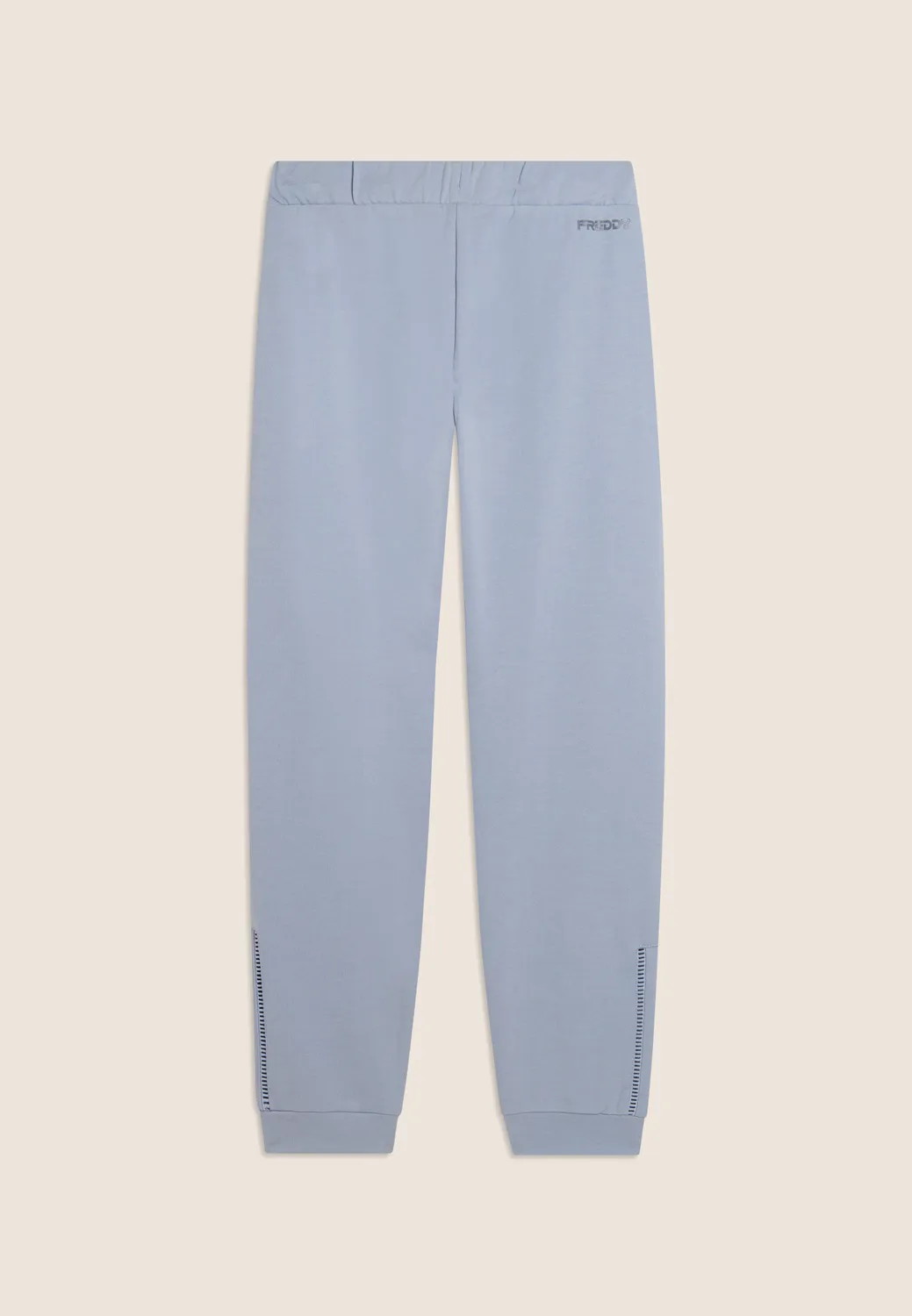 Freddy Slim Fit Sporthose Zen Blue C35 French Terry