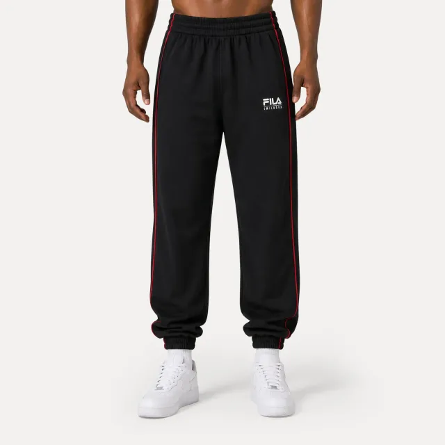 Smilodox x FILA Iseo Jogginghose Schwarz Regular Fit