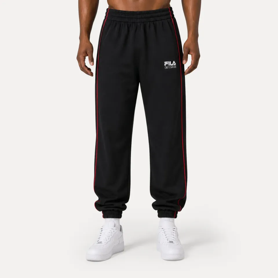 Smilodox x FILA Iseo Jogginghose Schwarz Regular Fit