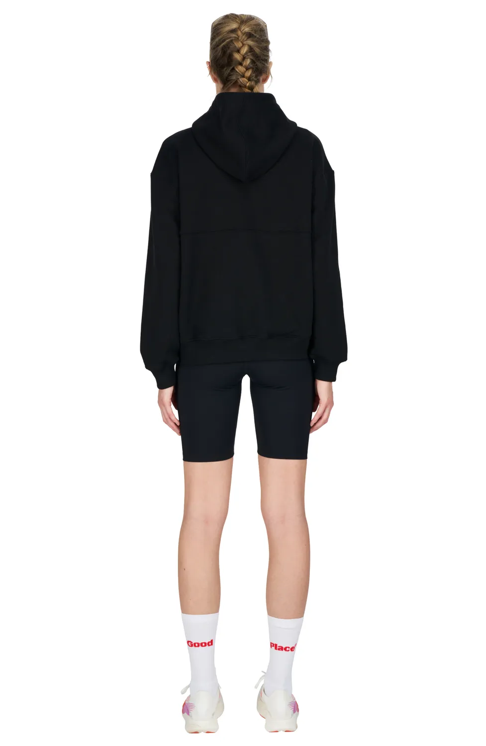 UNNA Slow Motion Hoodie W Hoodie Schwarz Oversize