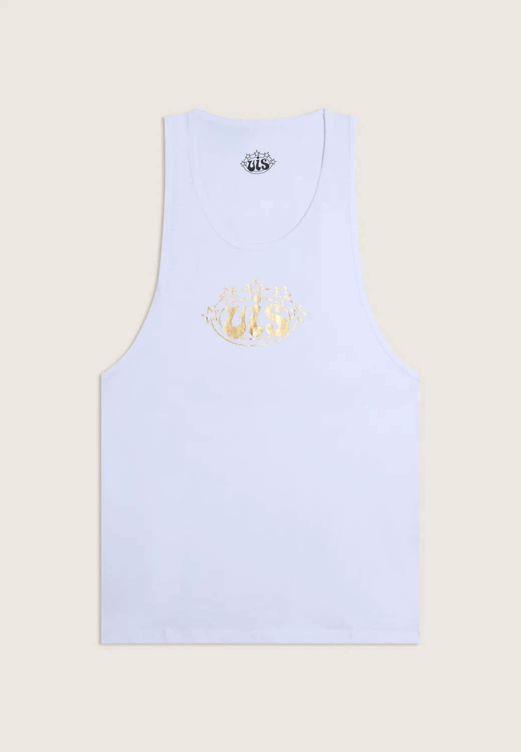 Freddy VIS Tanktop Damen Baumwolle Schwarz-Gold