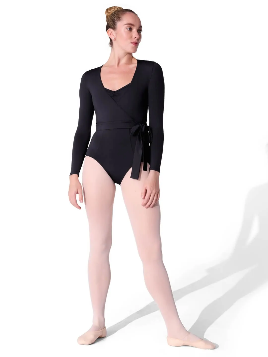 Capezio Essentials ES4010W Wickeltop langarm