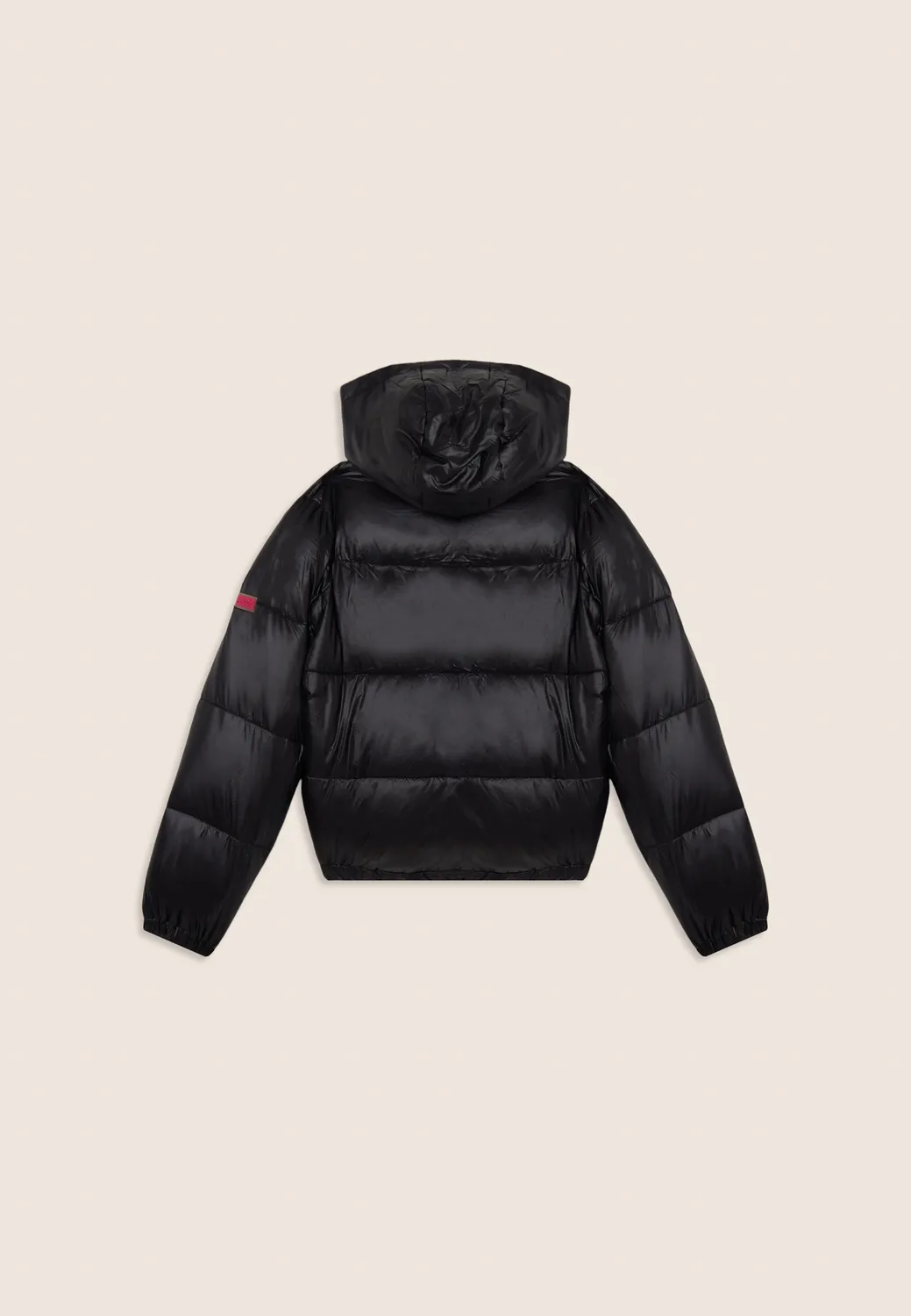 Freddy Colour-Block Winterjacke Mädchen Schwarz Cropped