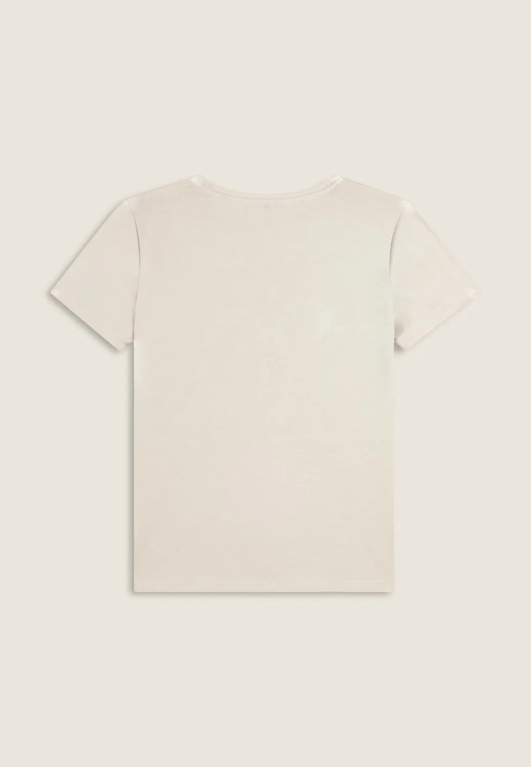 Freddy T-Shirt Damen Strass You Glow Today Nero leicht