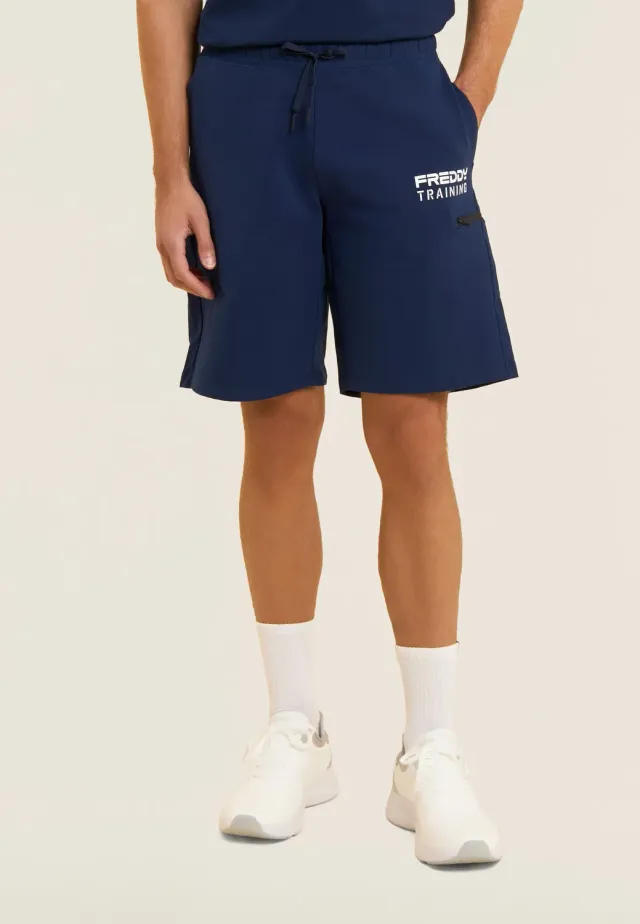 Freddy Training Shorts Herren Pageant Blue Knie
