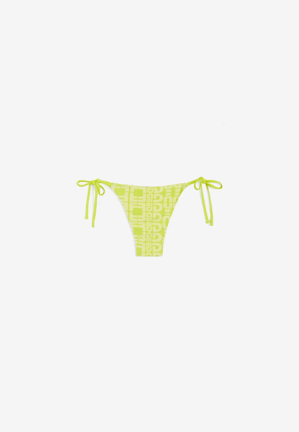 Freddy Logo Allover Bikinihose Fuchsia blickdicht