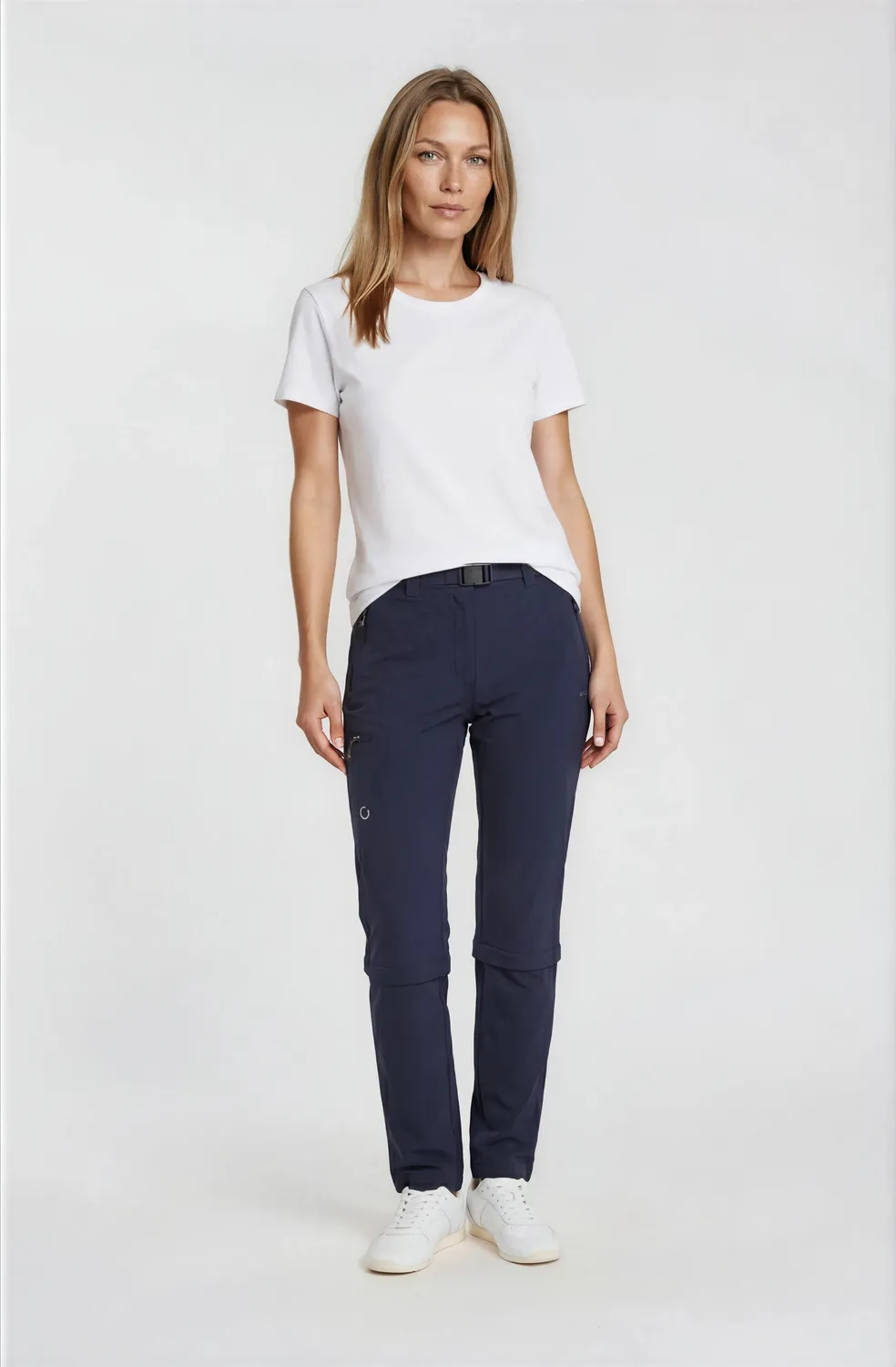 LPO Coralie Zip-Off-Hose dunkelblau elastisch