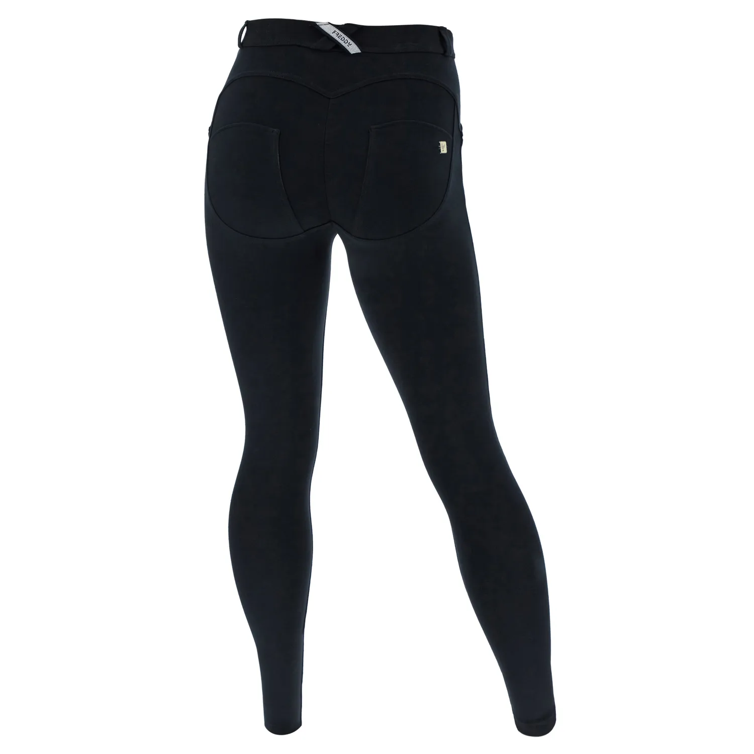 Freddy WR.UP Curvy Skinny Hose Schwarz Bio-Baumwolle