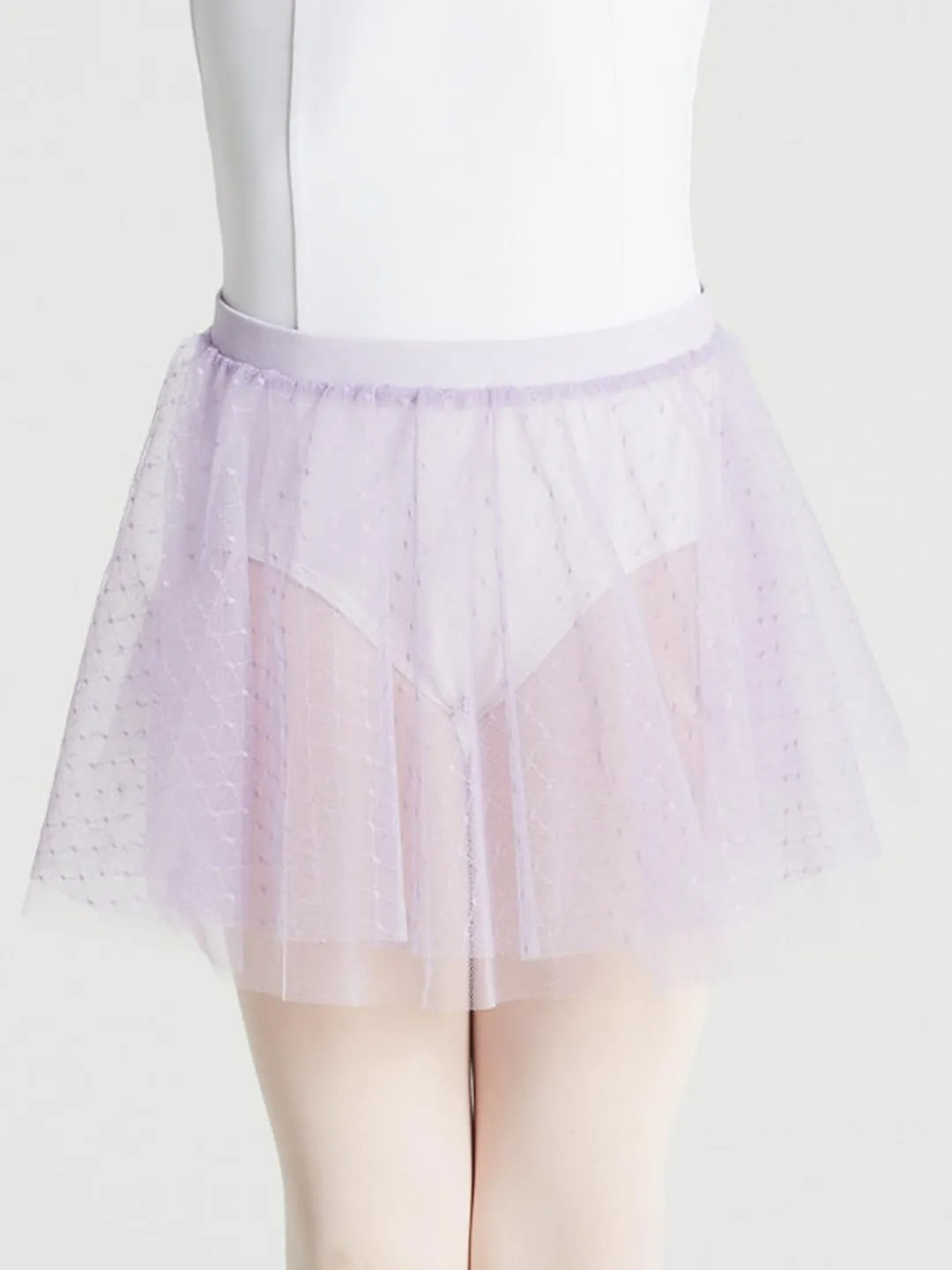 Capezio 11312C Ballettrock Mädchen Rosa Doppel-Lage