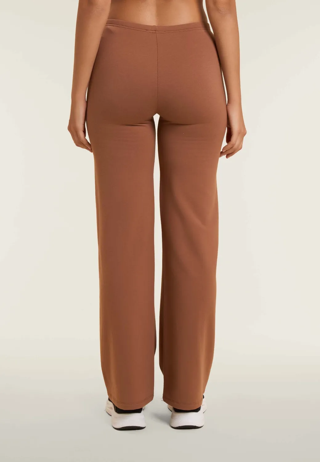 Freddy Wide Leg Hose Mittelnaht Nero Modal