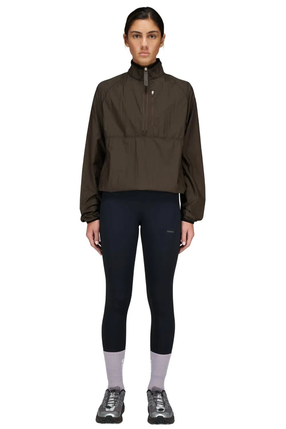 UNNA Smiles Windstopper W Laufanorak Braun Windschutz
