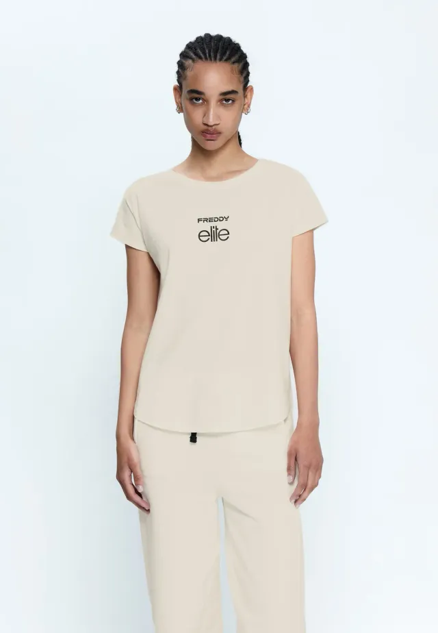 Freddy Elite T-Shirt Crystal Gray beidseitig