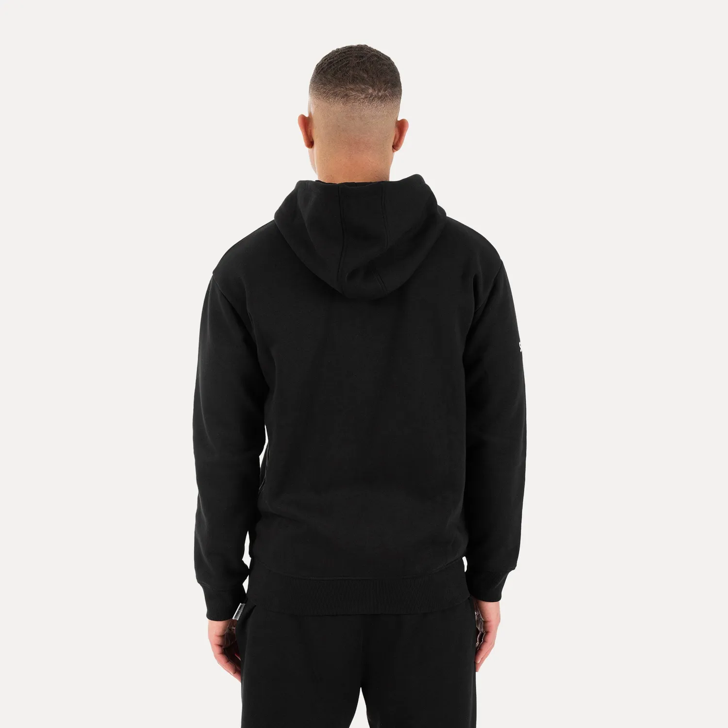 Smilodox Basic Taron Jacke Schwarz Herren Kapuze