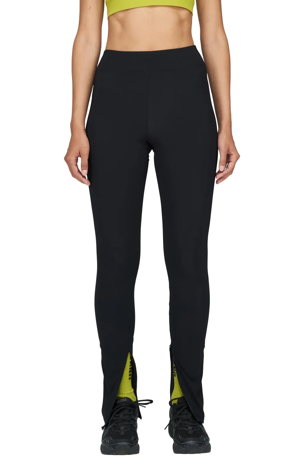 UNNA Everywhere Tights Leggings Schwarz matt