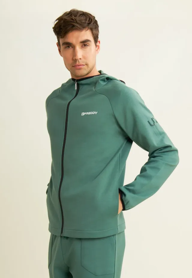 Freddy Full Zip Hoodie Herren Turbulence Regular Fit