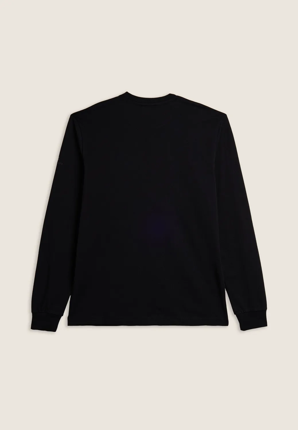 Freddy Langarmshirt Baumwolle Rundhals Black bequem