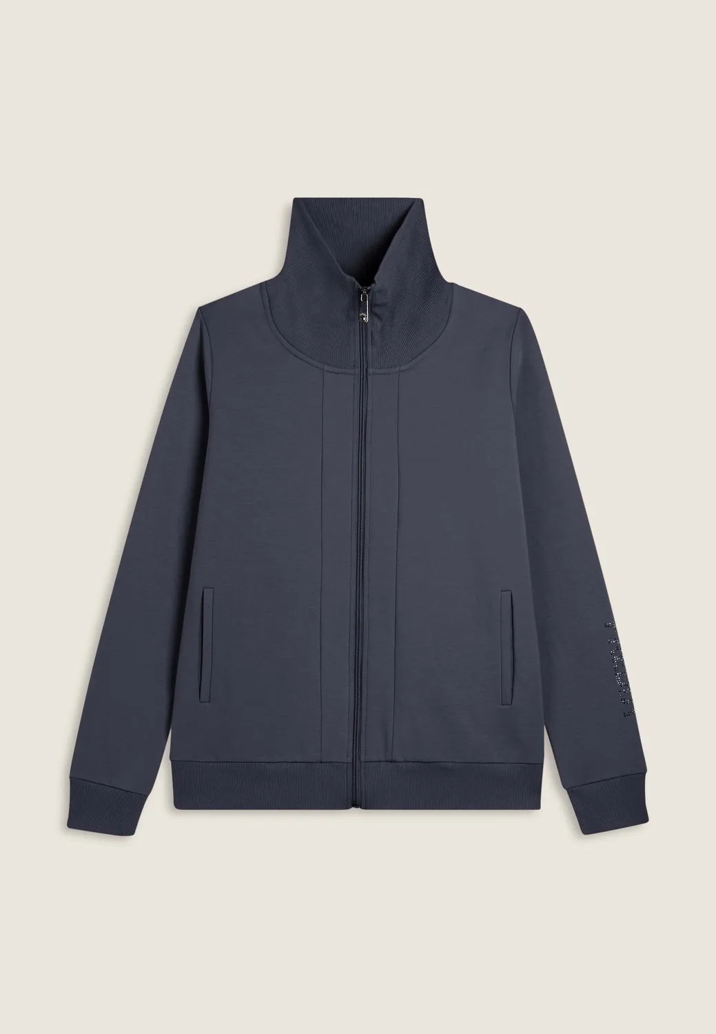 Freddy Zip Sweatjacke Damen Turbulence mit Stehkragen