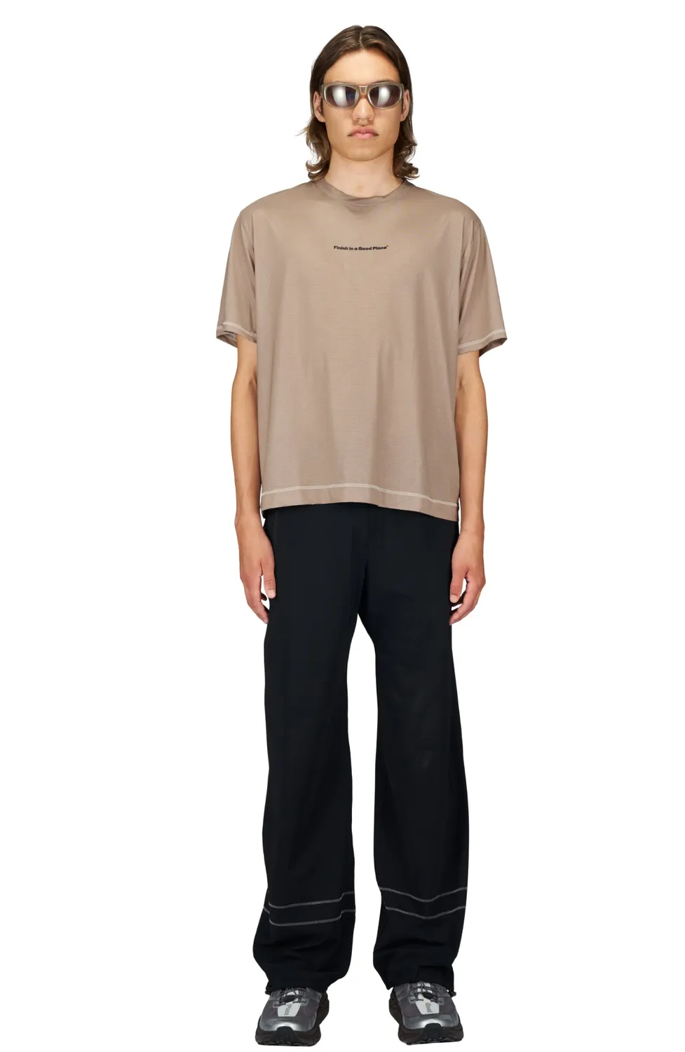 UNNA Everywhere Wide Laufhose schwarz Econyl