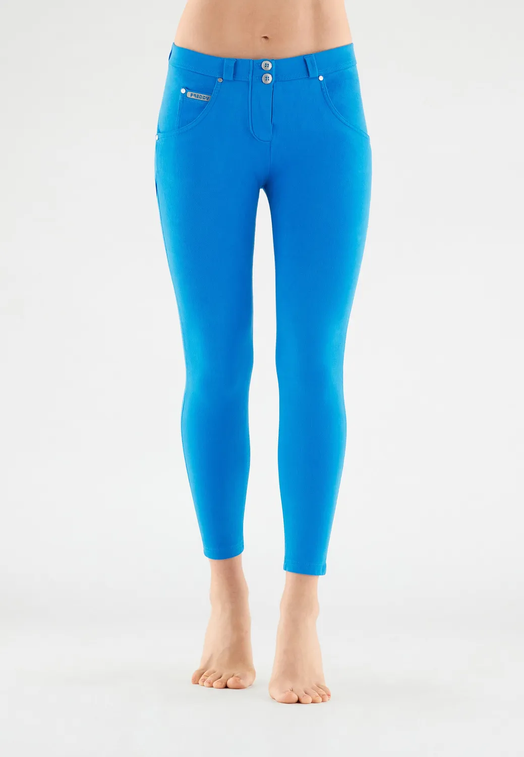 Freddy WR.UP Hose 7/8 superskinny schwarz Tencel