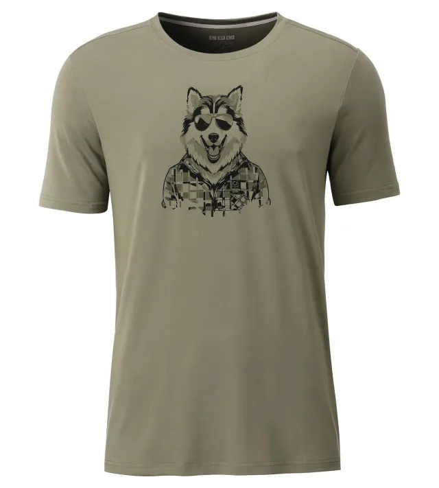 LPO Zeus Herren T-Shirt olivgrün Jersey
