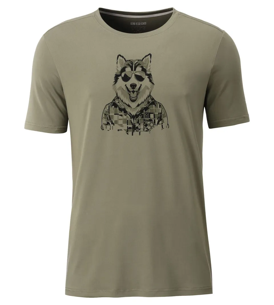 LPO Zeus Herren T-Shirt olivgrün Jersey