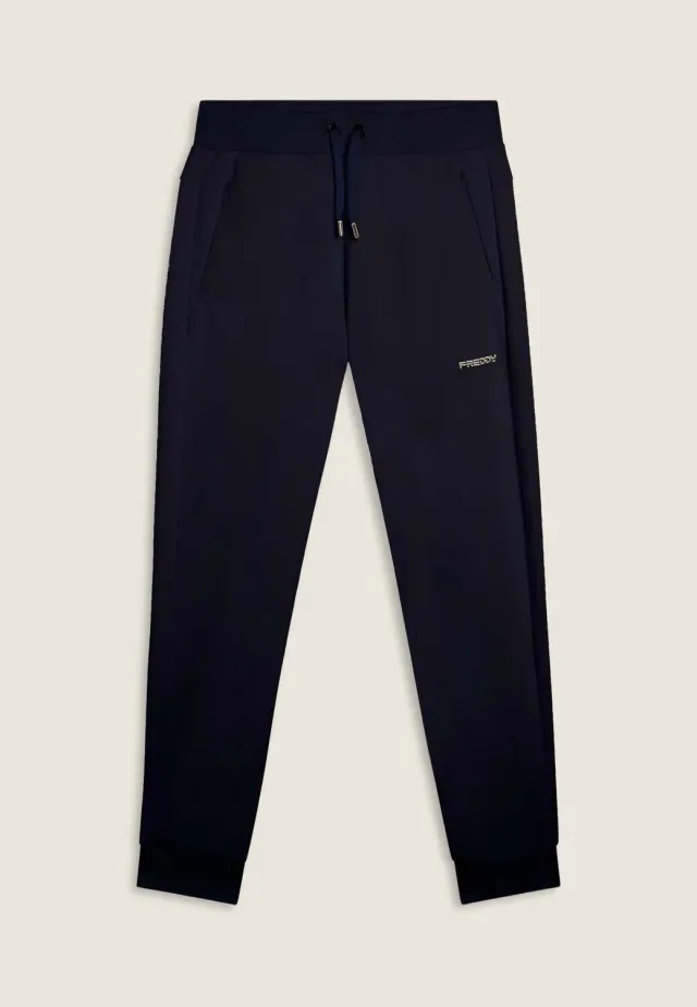 Freddy Herren Jogginghose Baumwolle Dark Sapphire