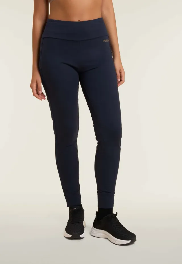 Freddy Leggings Bande Logate Vita Alta Nero angeraut