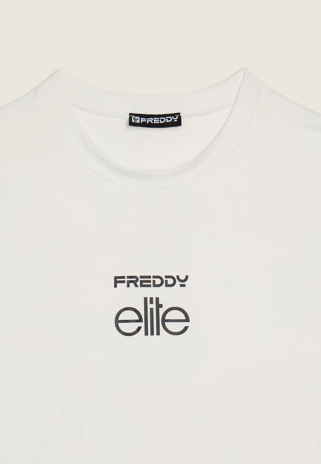 Freddy Elite T-Shirt Unisex Grau Stickerei