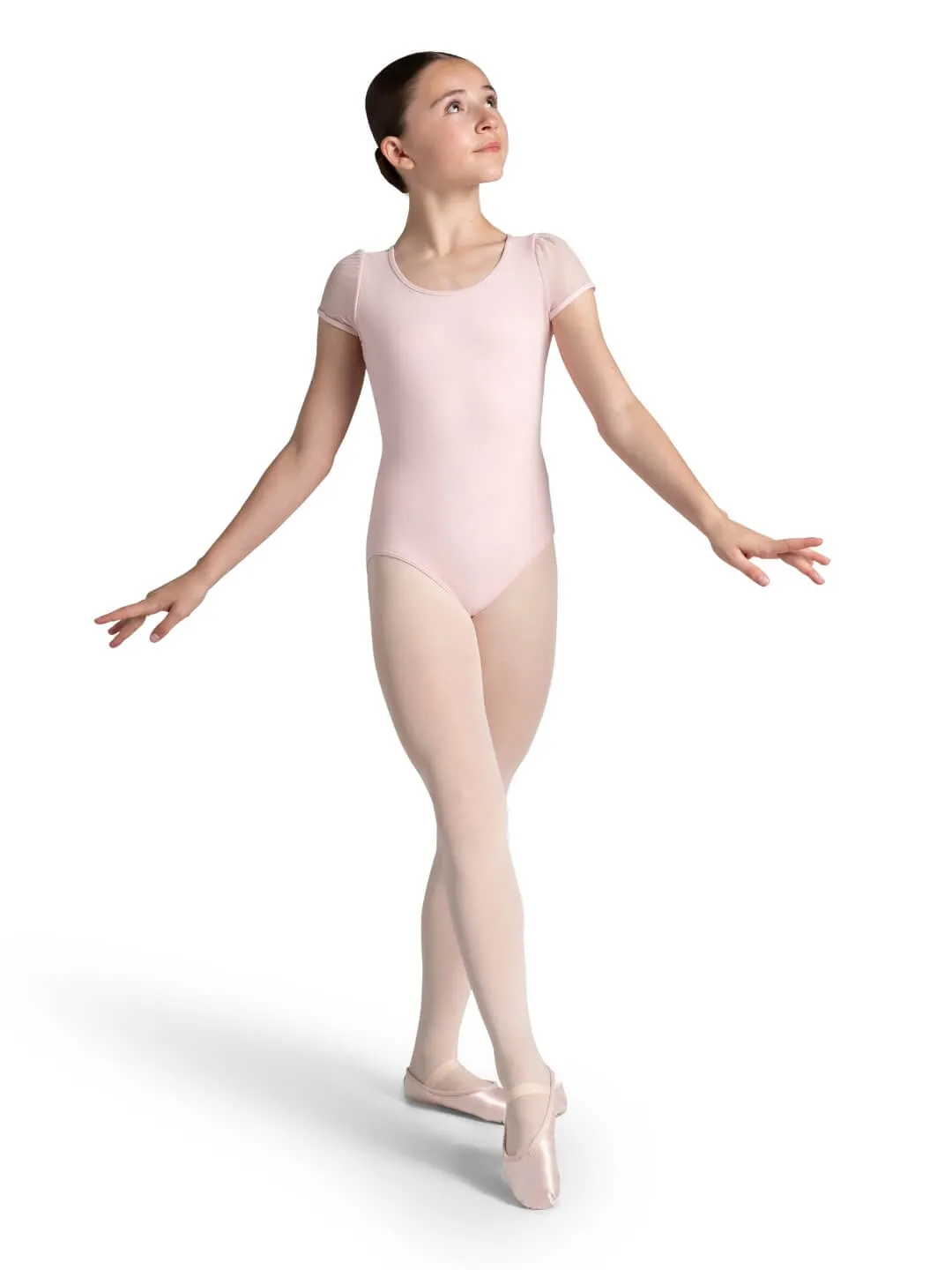 Capezio Daisy U215T Ballettschuhe Hellrosa Satin