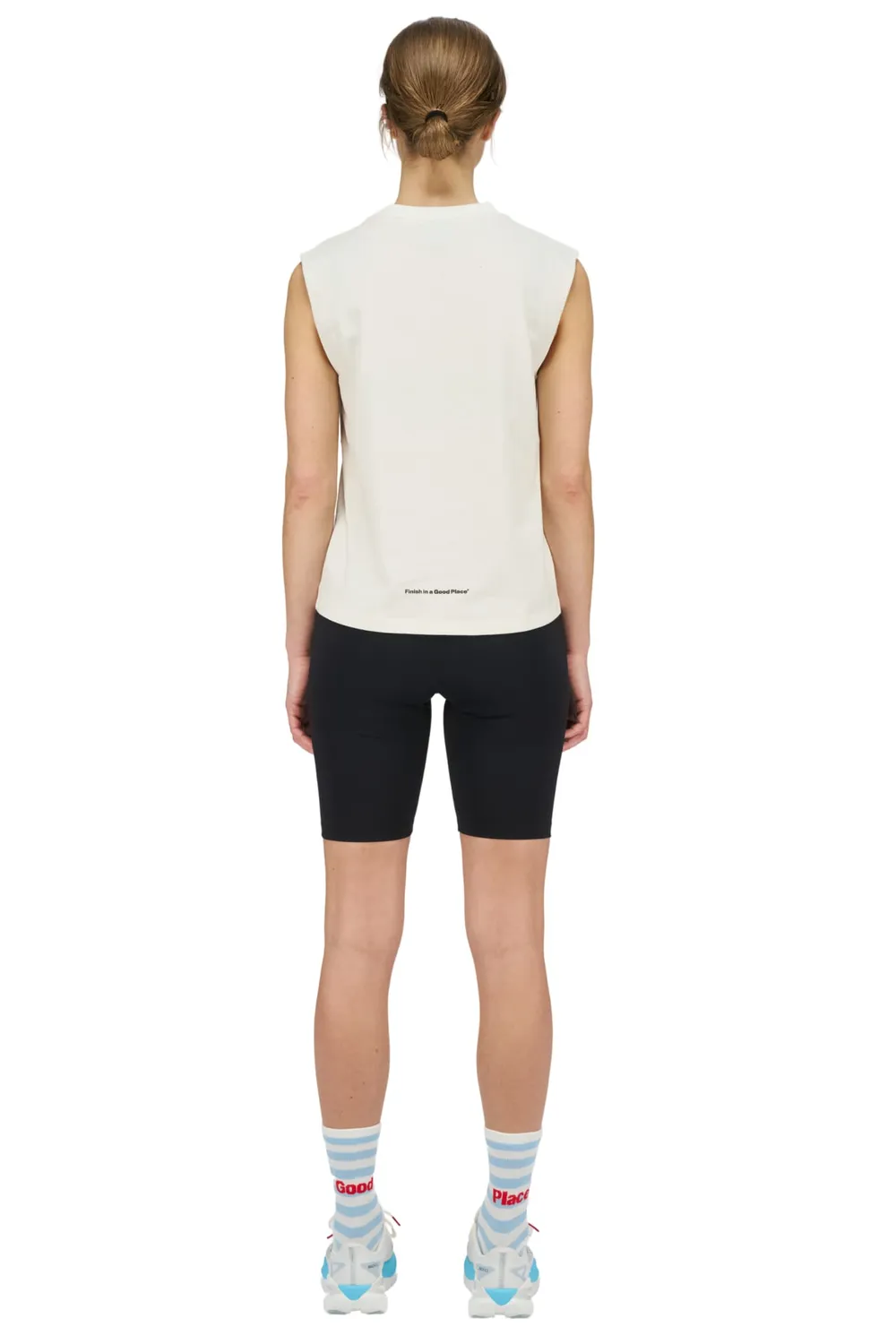 UNNA Flex Tank Top Vanilla White Bio-Baumwolle
