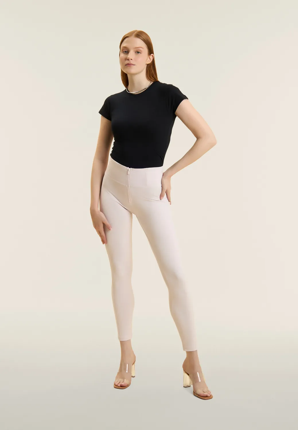 Freddy WR.UP Superskinny Push-up Hose Navy High-Waist