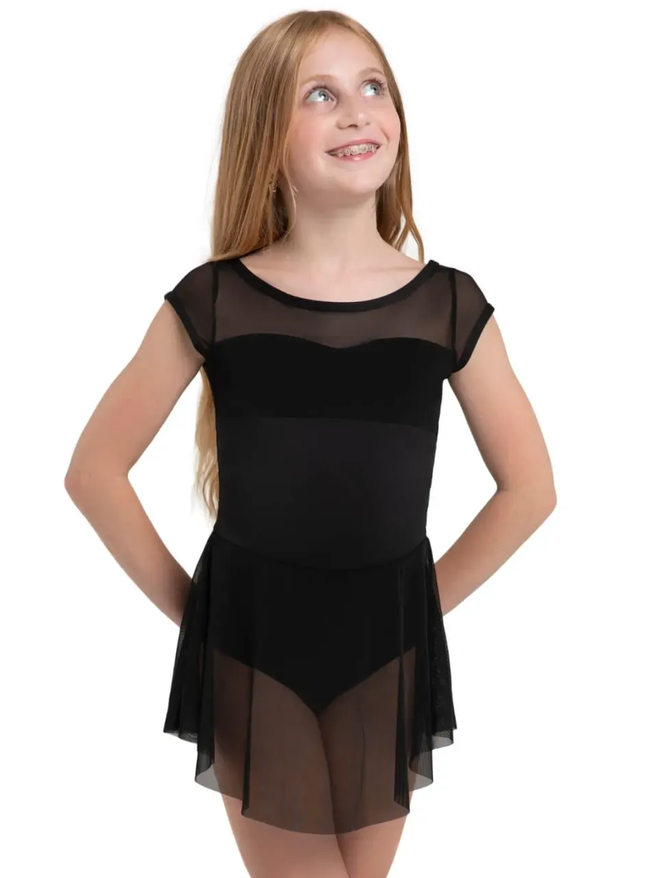 Capezio Jewel Garden Opal 12289C Ballettkleid Pink Mesh