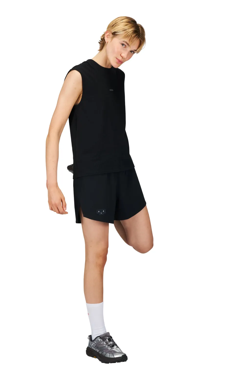 UNNA Flex Tank W Tanktop Schwarz Bio-Baumwolle