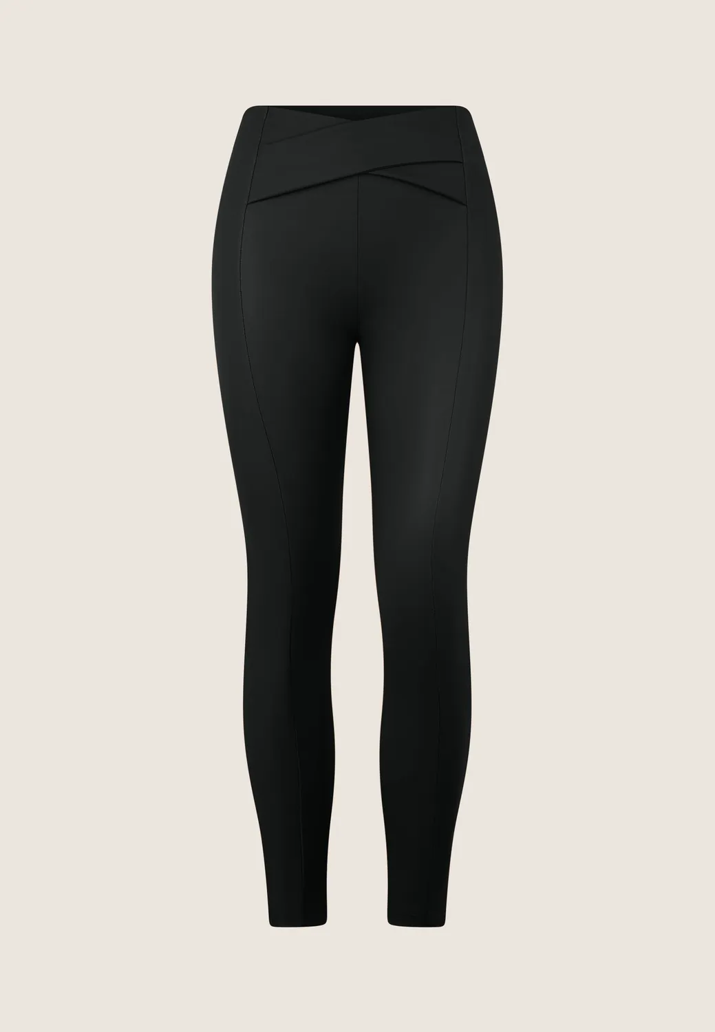 Freddy WR.UP Kunstleder-Leggings schwarz hoher Bund