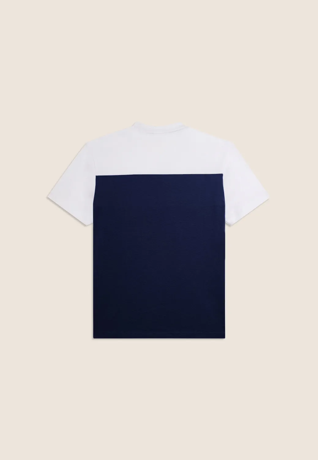 Freddy Colour Block T-Shirt Nero-Bianco Baumwolle