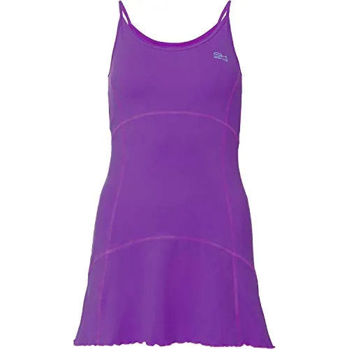 SPORTKIND Tennis Kleid violett XL Spaghettiträger