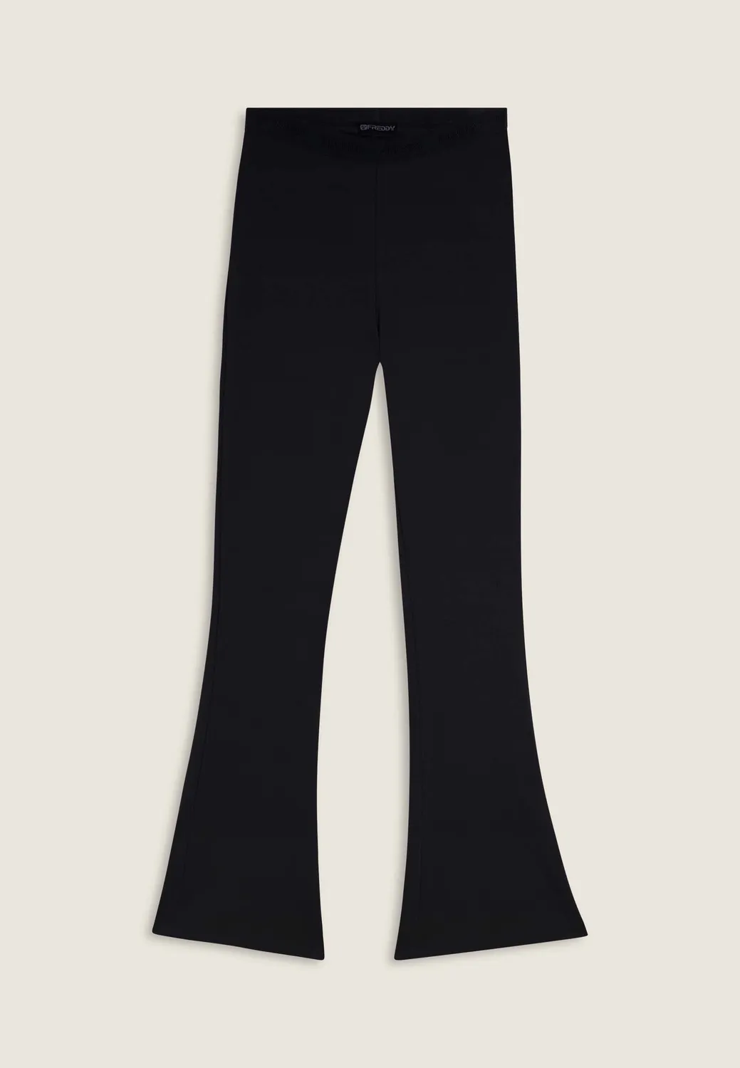 Freddy Superflare Sporthose Damen Schwarz hoher Bund