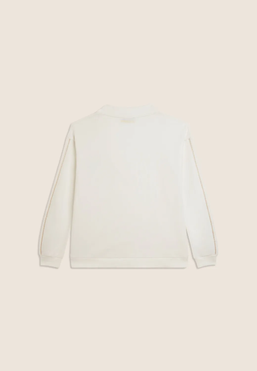 Freddy V-Ausschnitt Sweatshirt Damen Zen Blue French Terry