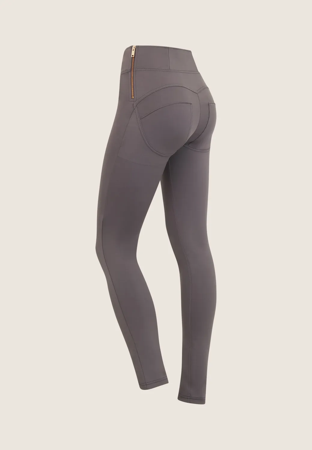Freddy WR.UP Hose Damen High Waist Push-up Grau