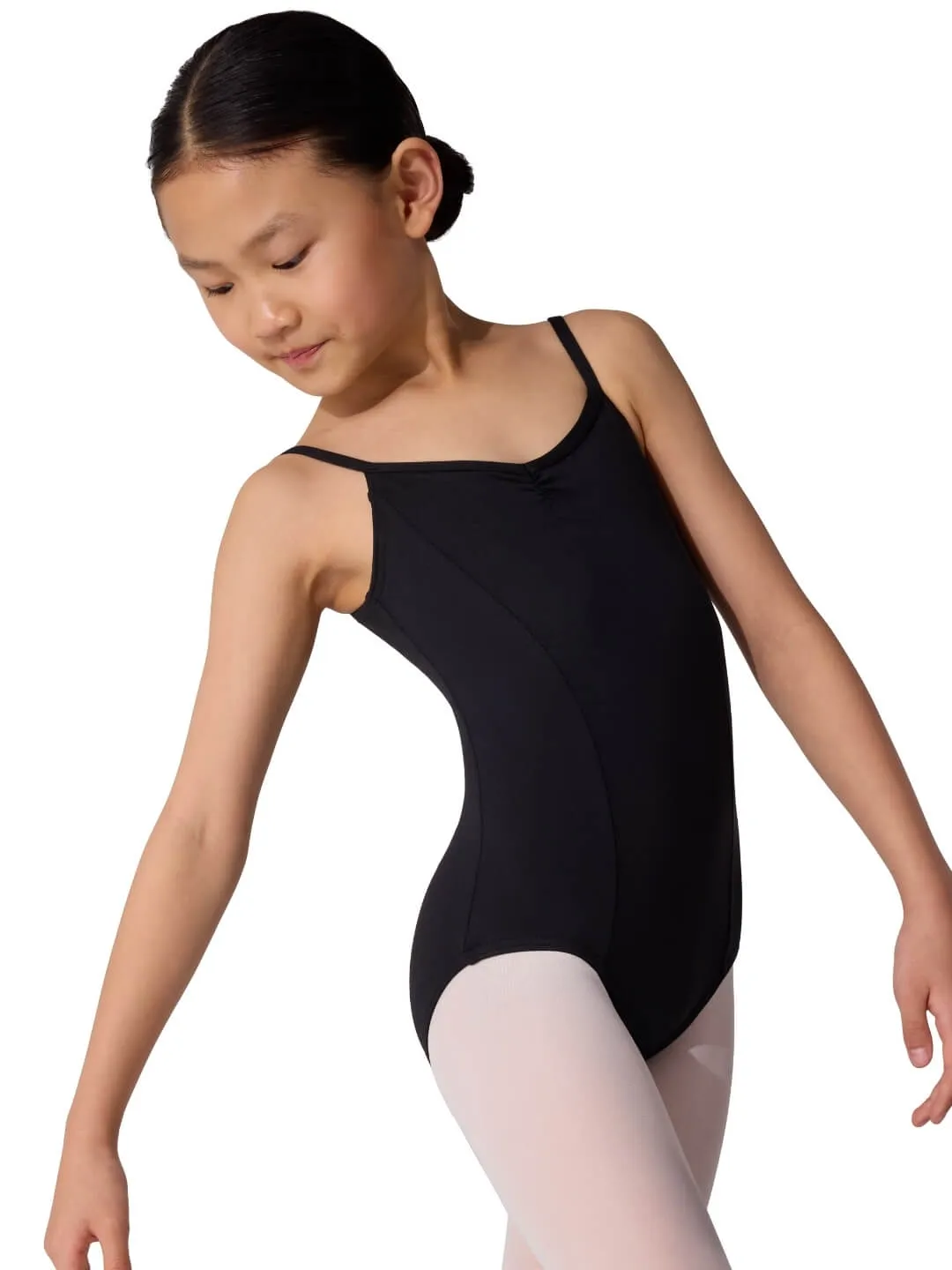 Capezio Studio Collection V Neck Trikot Navy Mädchen