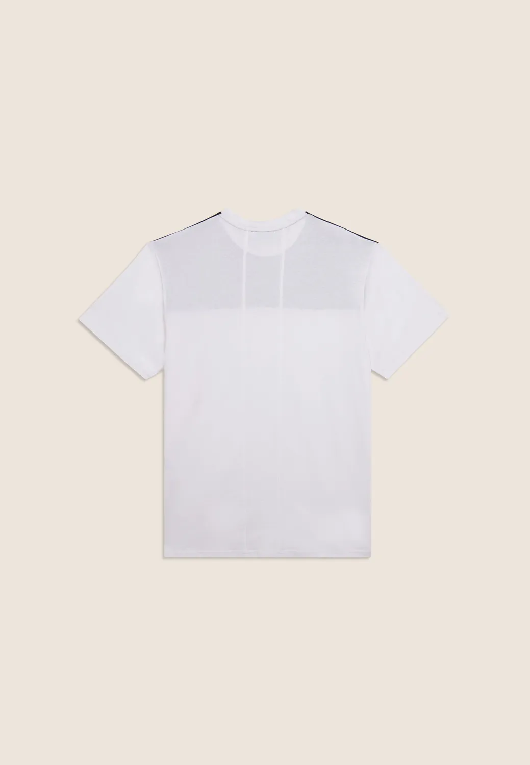 Freddy T-Shirt Weiß Print Reissverschlusstasche Baumwolle