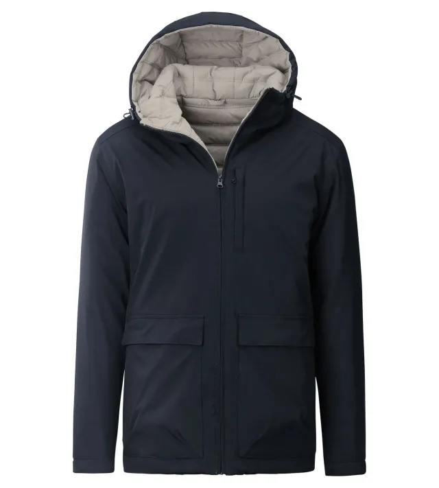 LPO Fenno 2 Wende-Funktionsjacke dunkelblau wasserdicht