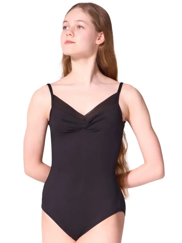 Capezio F12600W Anemoia Tanzbody Schwarz