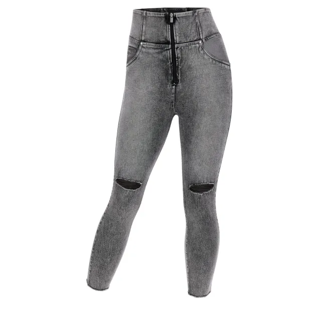 Freddy WR.UP 7/8 Curvy Push-Up Jeans Marble Wash high waist