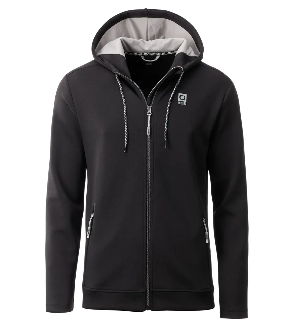 LPO Rodney Kapuzenjacke Herren schwarz elastisch