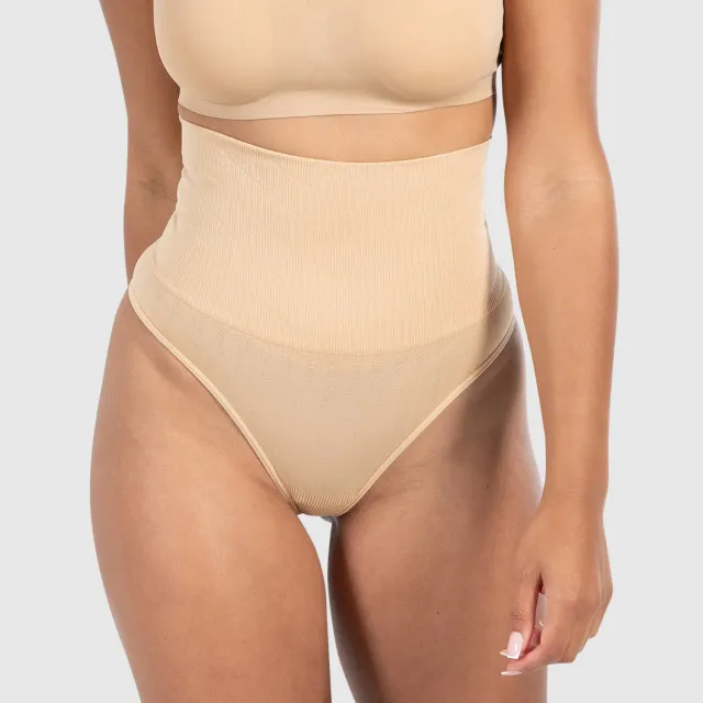 Smilodox Sorea Nysa High Waist String Schwarz Shape