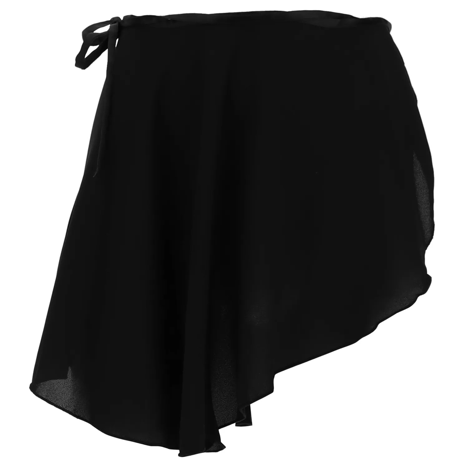 Freddy Wickel Tanzrock Damen Schwarz Kurz Polyester